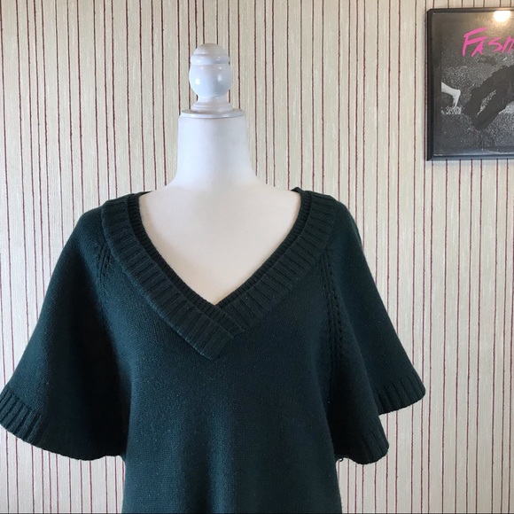 Design History Deep V Neck Tunic Sweater Dress - Picture 2 of 8